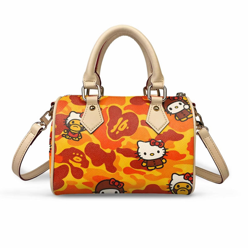 ‘Sunset Orange’ Camo Bag