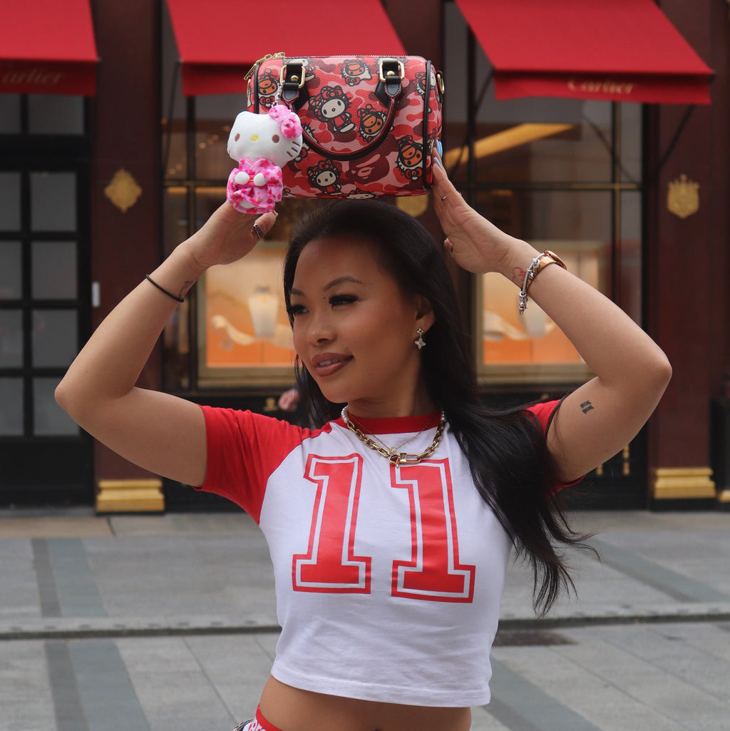 ‘Red Flame’ Camo Bag