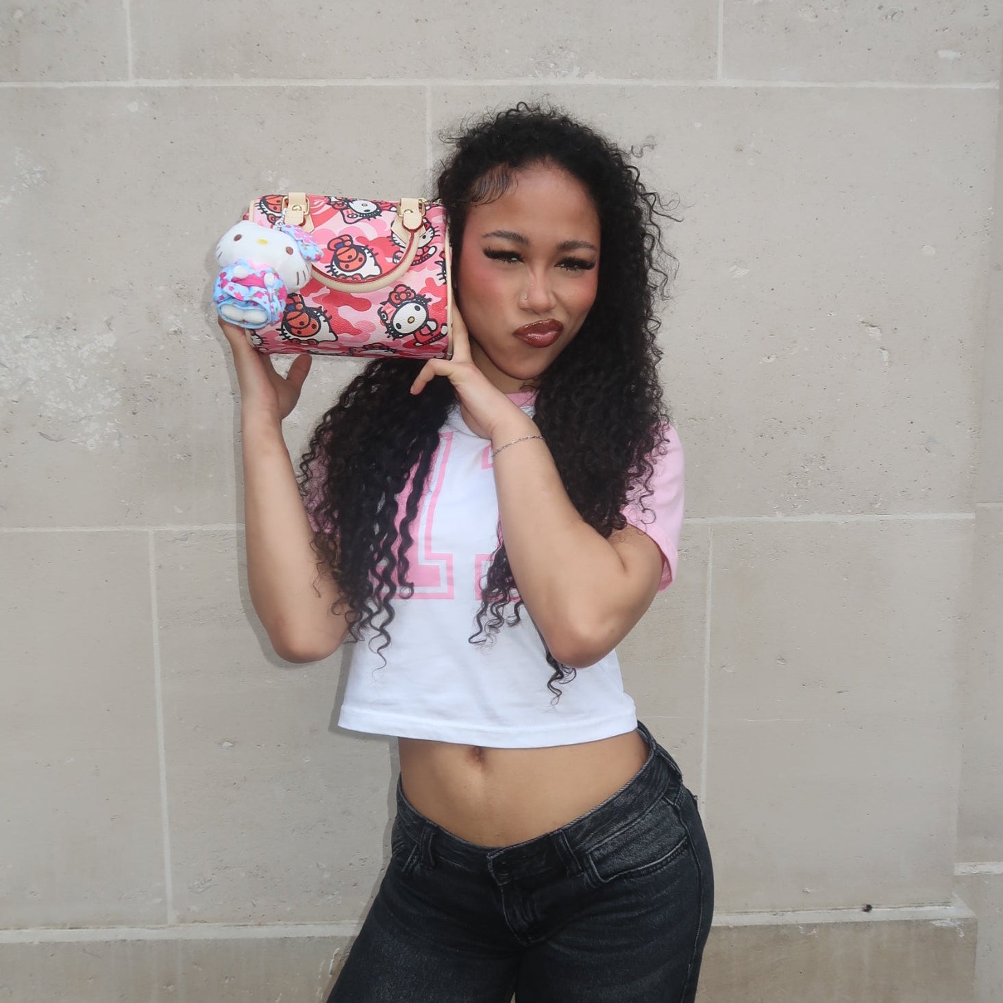 ‘Pink Candy’ Camo Bag