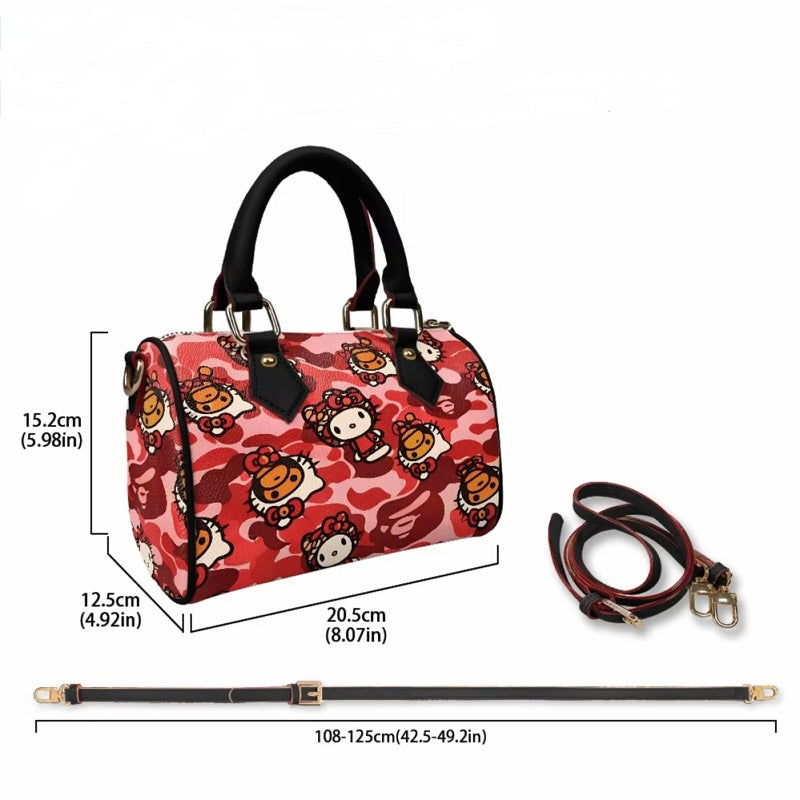 ‘Red Flame’ Camo Bag